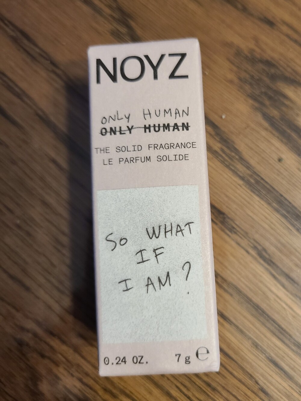 NEW Noyz solid fragrance stick Only Human - Picture 2 of 2